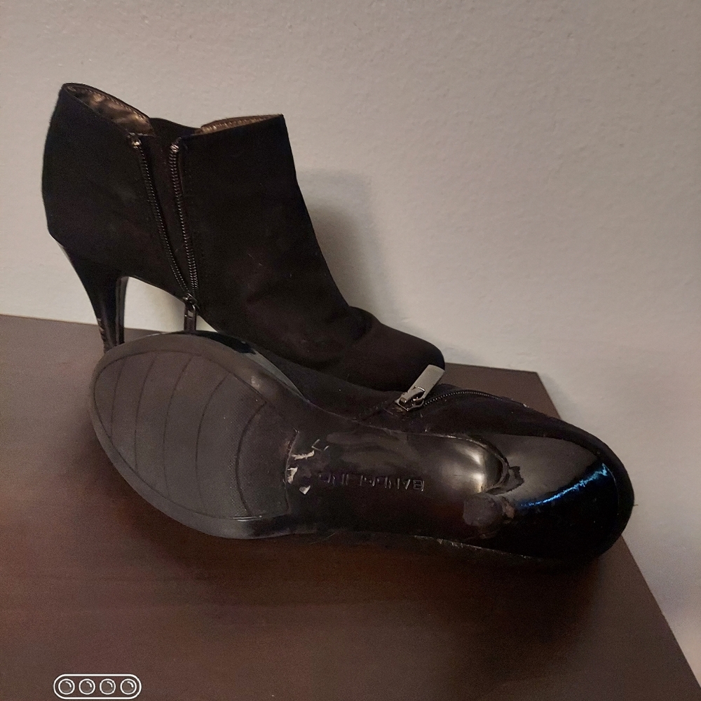 Bandoloino Black heel boots